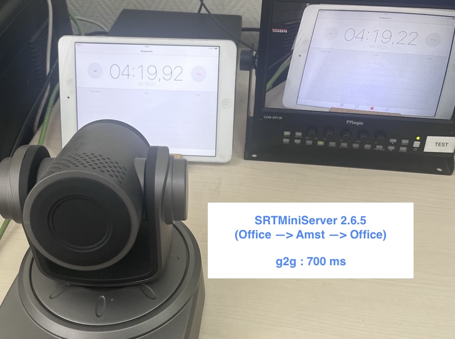 Measurement with SRTMiniServer 2.6.5