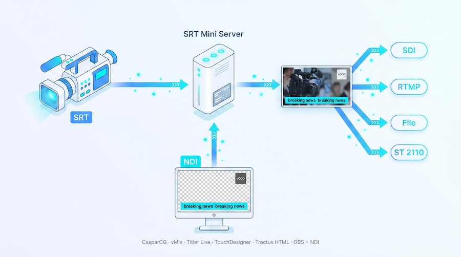 Dynamic Overlay with NDI