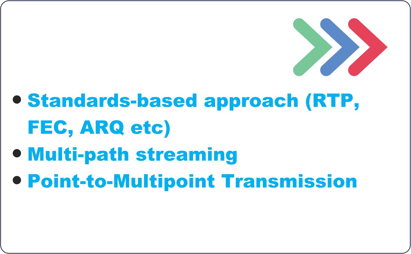Key advantages of RIST